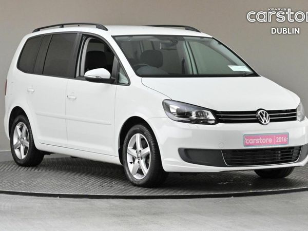 Volkswagen Touran MPV, Petrol, 2016, White