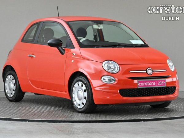 Fiat 500 Hatchback, Petrol, 2021, Orange