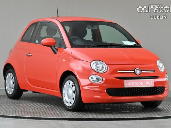 Fiat 500 Hatchback, Petrol Hybrid, 2022, Orange