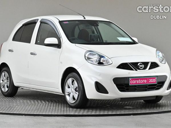 Nissan March Hatchback, Petrol, 2020, White
