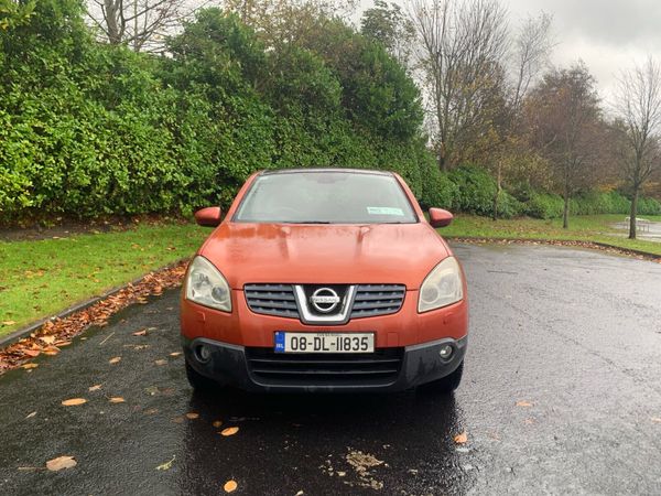 Nissan Qashqai Hatchback, Diesel, 2008, Orange