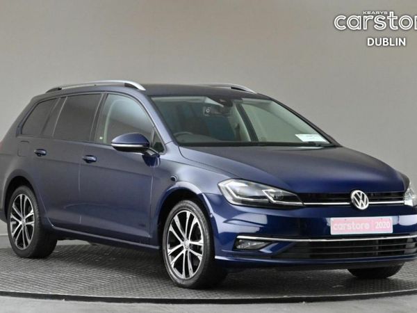 Volkswagen Golf Estate, Petrol, 2020, Blue