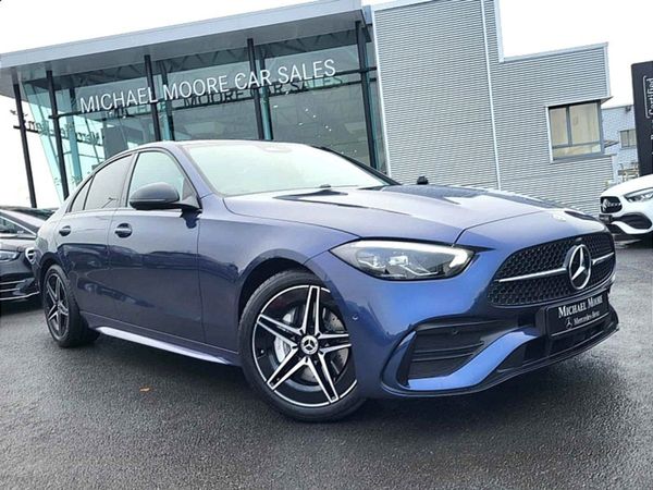Mercedes-Benz C-Class Saloon, Diesel Hybrid, 2026, Blue