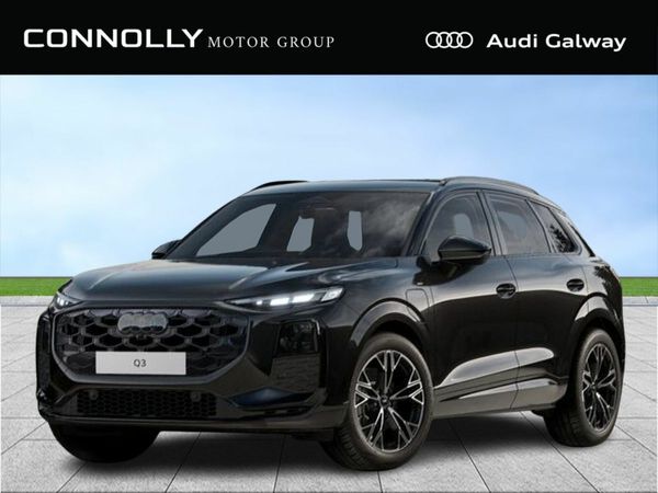 Audi Q3 SUV, Petrol Plug-in Hybrid, 2026, Black