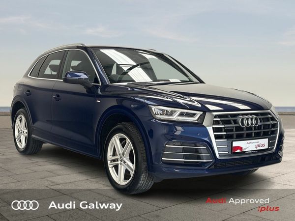 Audi Q5 SUV, Petrol Plug-in Hybrid, 2021, Blue