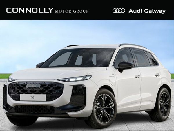 Audi Q3 SUV, Petrol Plug-in Hybrid, 2026, White