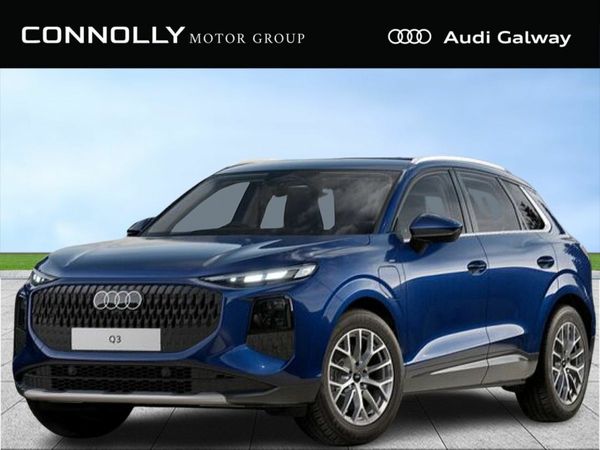 Audi Q3 SUV, Petrol Plug-in Hybrid, 2026, Blue
