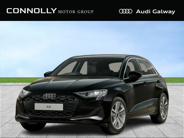 Audi A3 Hatchback, Petrol Hybrid, 2026, Black