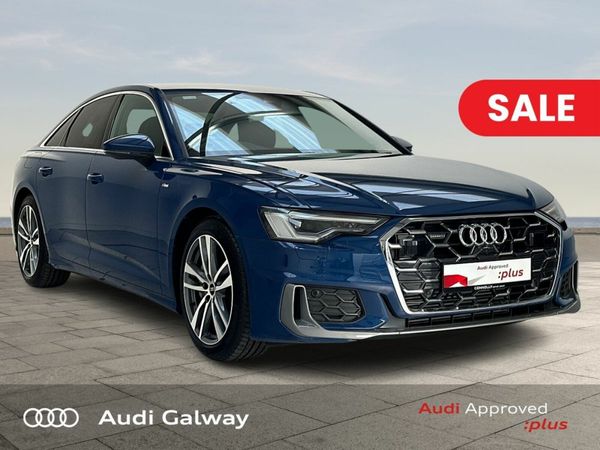Audi A6 Saloon, Petrol Hybrid, 2025, Blue