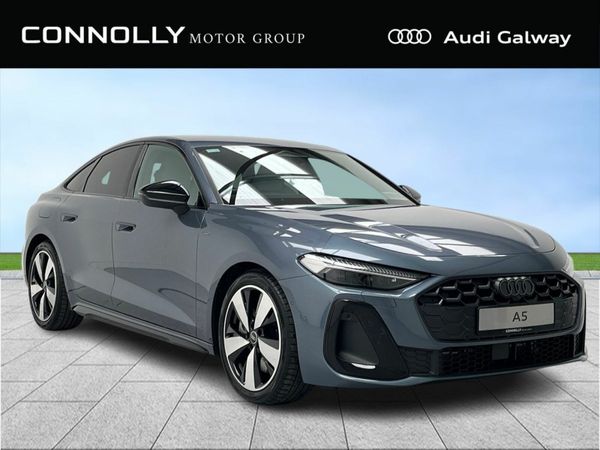 Audi A5 Saloon, Petrol Plug-in Hybrid, 2025, Blue