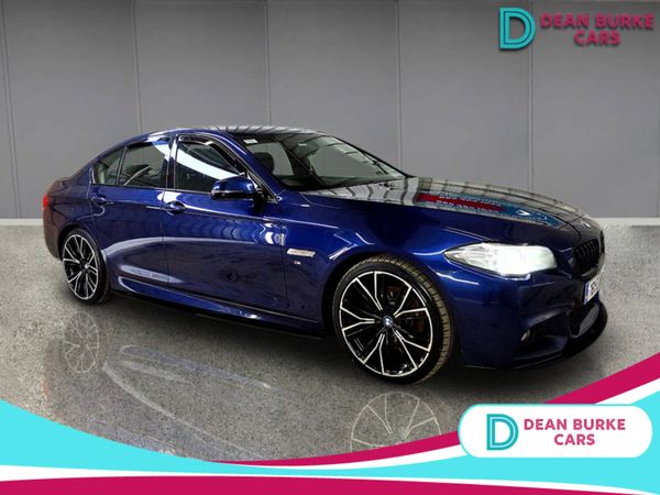 BMW 5-Series Saloon, Diesel, 2016, Blue