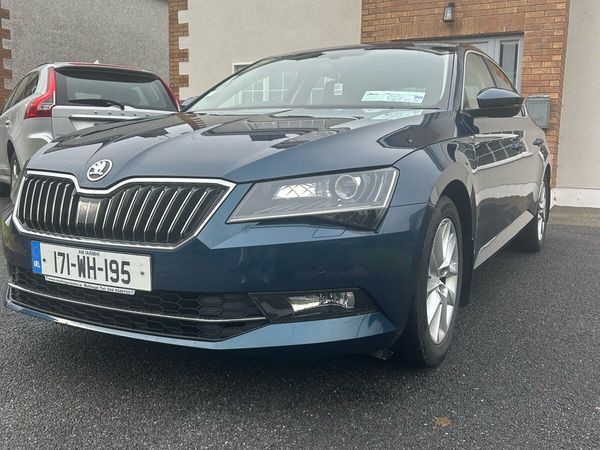 Skoda Superb Saloon, Diesel, 2017, Blue