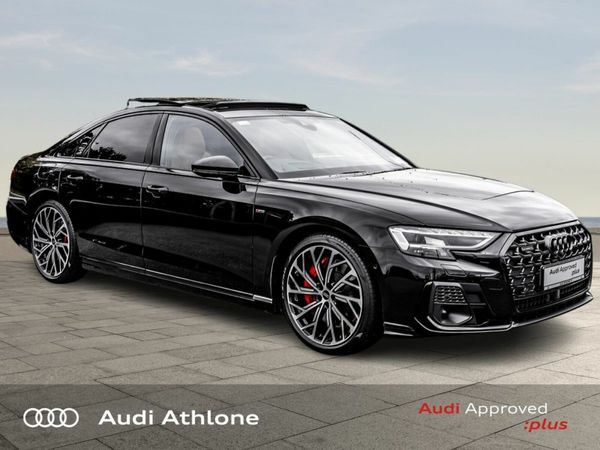 Audi A8 Saloon, Petrol Plug-in Hybrid, 2025, Black