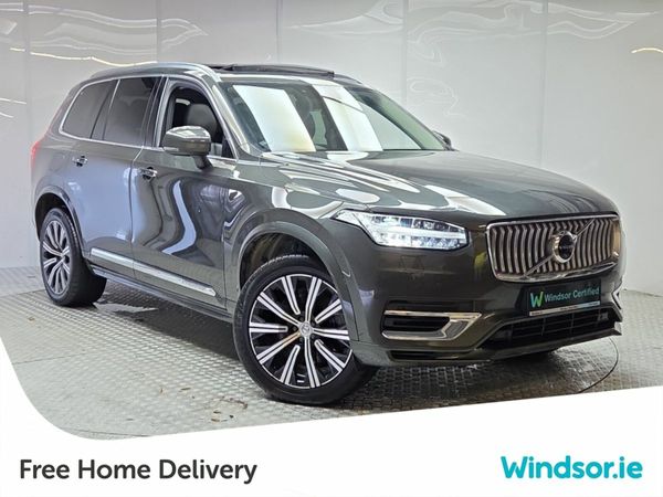 Volvo XC90 SUV, Petrol Plug-in Hybrid, 2022, Grey
