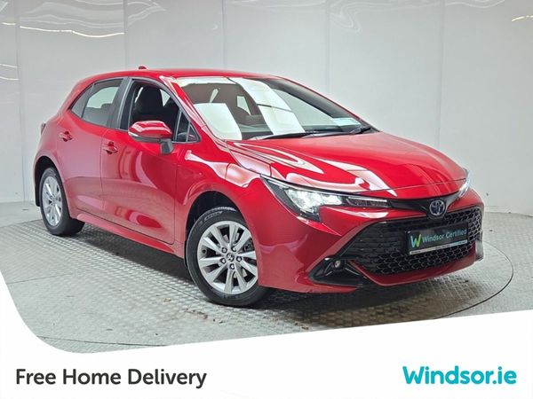 Toyota Corolla Hatchback, Petrol Hybrid, 2023, Red