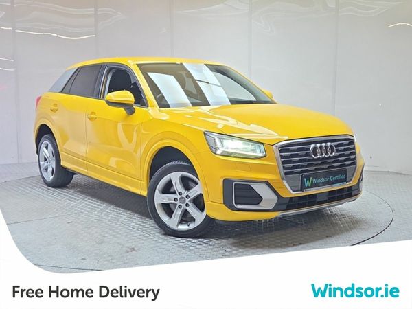 Audi Q2 SUV, Petrol, 2017, Yellow