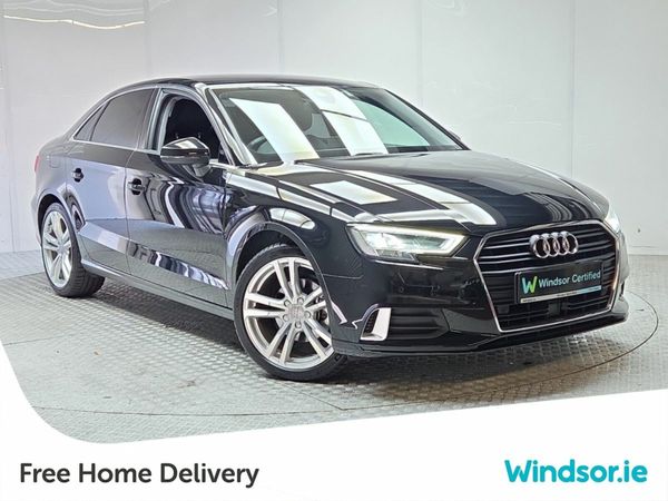 Audi A3 Saloon, Petrol, 2019, Black