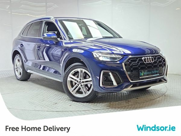 Audi Q5 SUV, Petrol Plug-in Hybrid, 2023, Blue