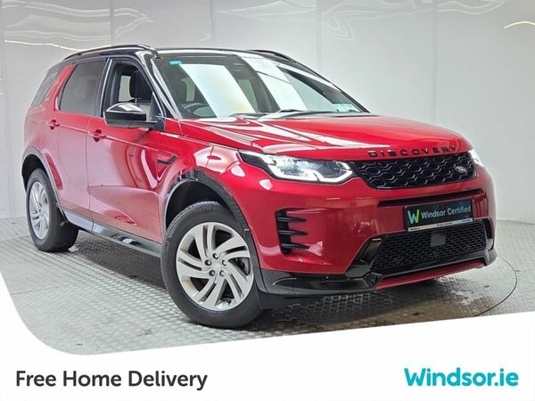 Land Rover Discovery Sport SUV, Petrol Hybrid, 2024, Red