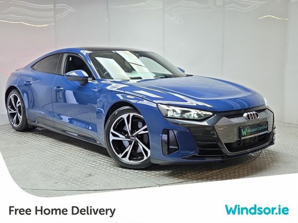 Audi e-tron GT quattro Saloon, Electric, 2023, Blue