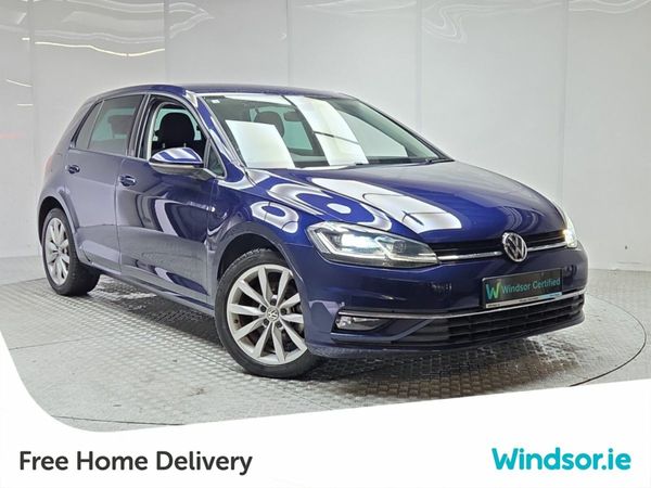 Volkswagen Golf Hatchback, Petrol, 2018, Blue