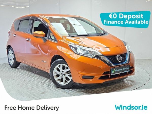 Nissan Note Hatchback, Petrol Hybrid, 2020, Orange