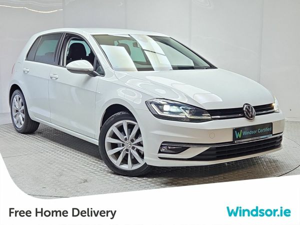 Volkswagen Golf Hatchback, Petrol, 2018, White