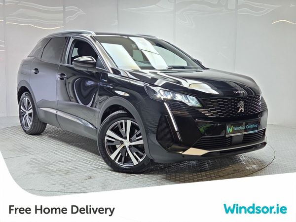 Peugeot 3008 SUV, Petrol Hybrid, 2024, Black