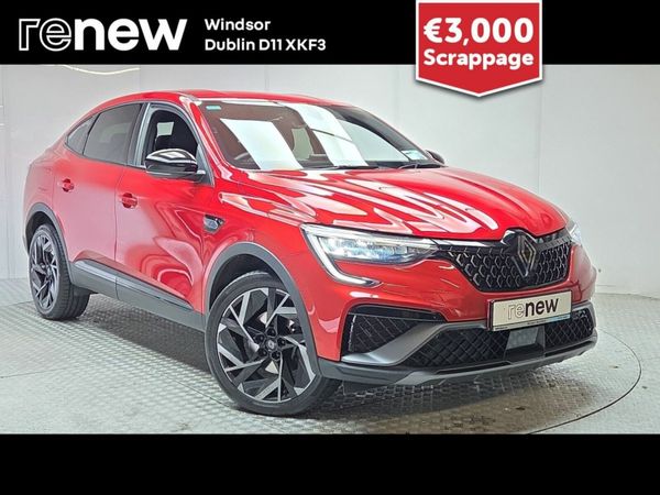 Renault Arkana Hatchback, Petrol Hybrid, 2024, Red