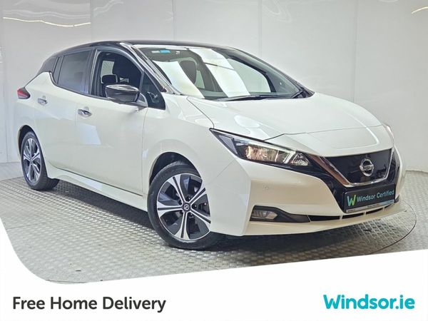 Nissan Leaf Hatchback, Electric, 2022, White