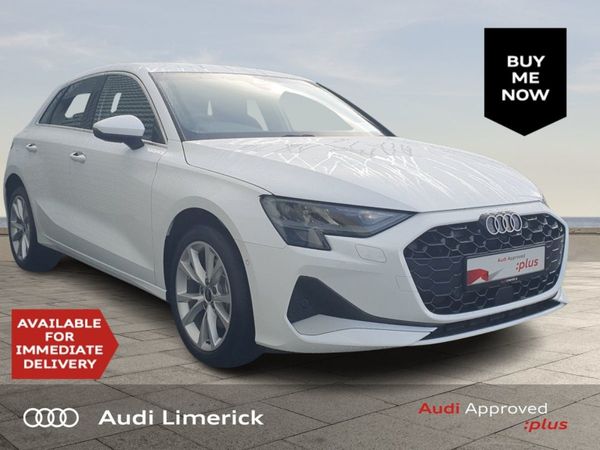 Audi A3 Hatchback, Petrol Plug-in Hybrid, 2025, White