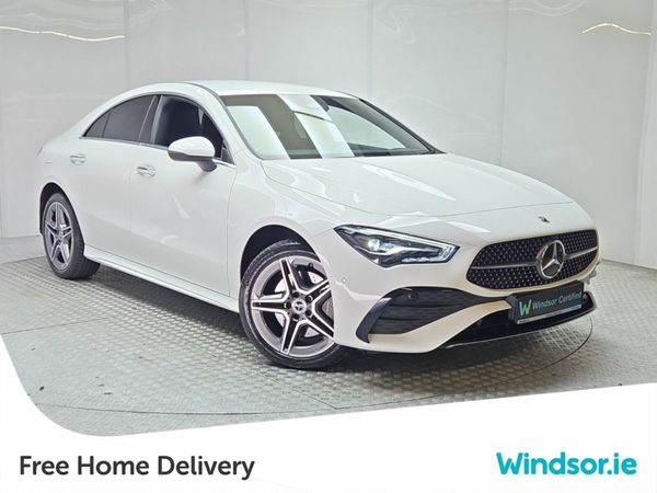 Mercedes-Benz CLA Coupe, Petrol Plug-in Hybrid, 2024, White