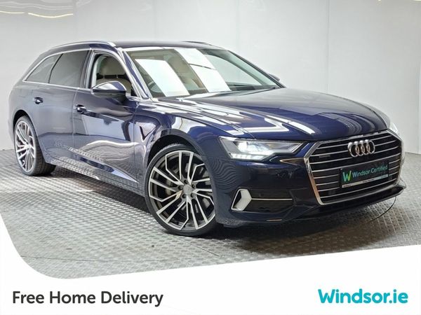 Audi A6 Estate, Petrol Plug-in Hybrid, 2023, Blue