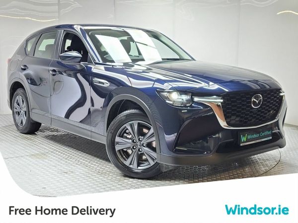 Mazda CX-60 SUV, Petrol Plug-in Hybrid, 2025, Blue