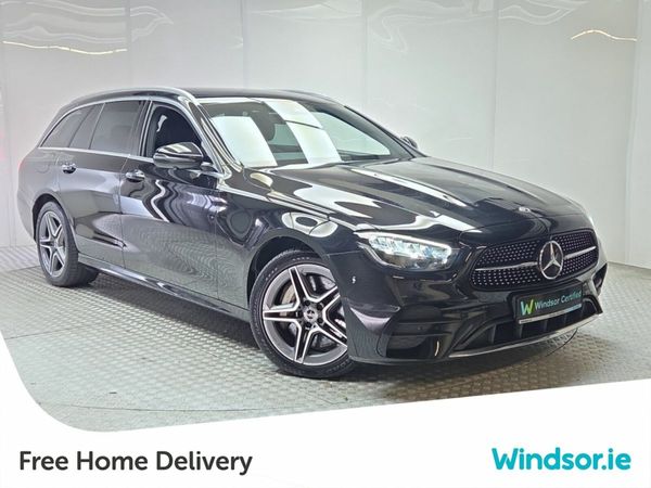 Mercedes-Benz E-Class Estate, Diesel Plug-in Hybrid, 2023, Black