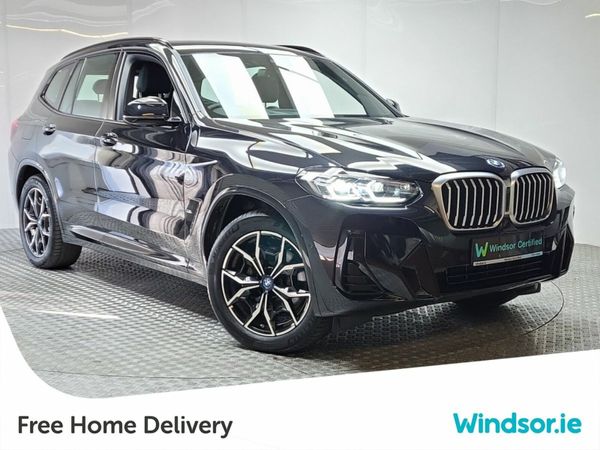 BMW X3 SUV, Petrol Plug-in Hybrid, 2023, Black