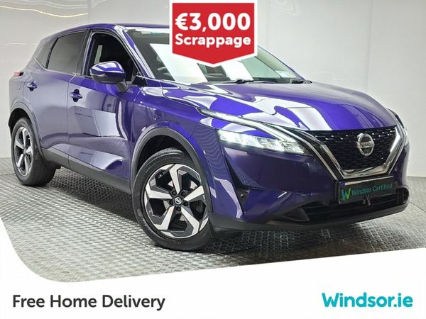 Nissan Qashqai MPV, Petrol, 2022, Blue