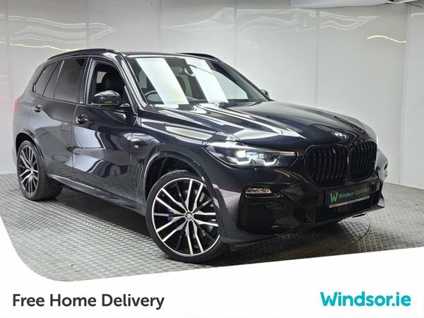 BMW X5 SUV, Petrol Plug-in Hybrid, 2021, Black