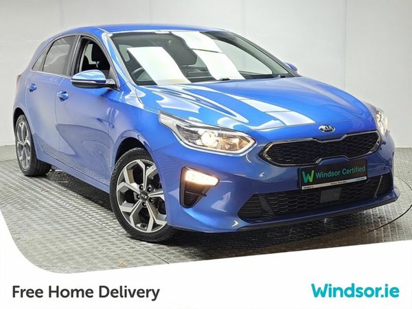 Kia Ceed Hatchback, Petrol, 2019, Blue