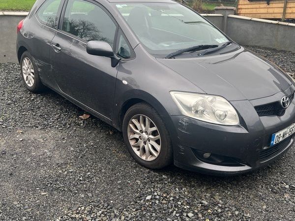 Toyota Auris Hatchback, Petrol, 2008, Grey