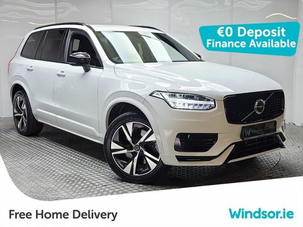 Volvo XC90 SUV, Petrol Plug-in Hybrid, 2021, White