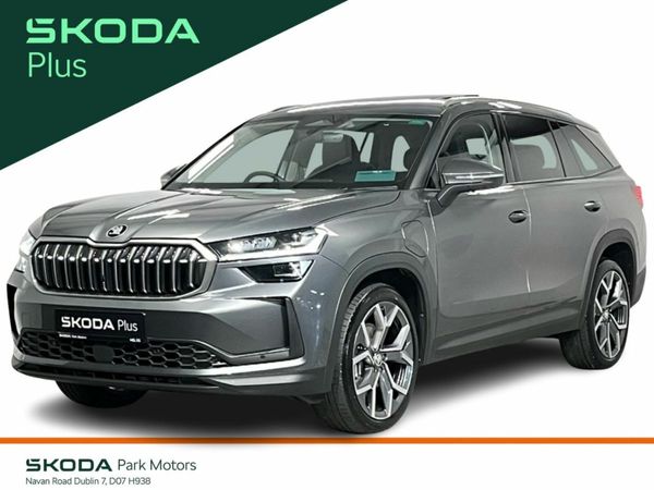 Skoda Kodiaq SUV, Petrol Plug-in Hybrid, 2024, Grey