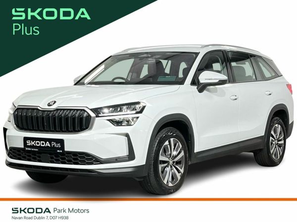 Skoda Kodiaq SUV, Petrol Hybrid, 2024, White