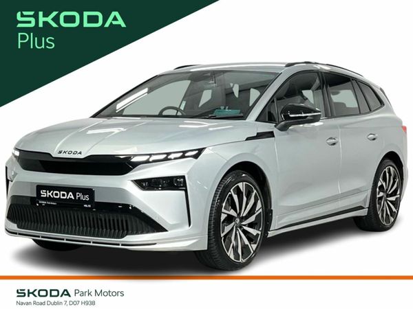 Skoda Enyaq SUV, Electric, 2025, Silver