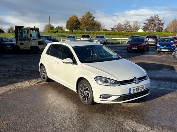Volkswagen Golf Hatchback, Diesel, 2019, White