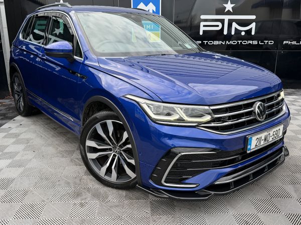 Volkswagen Tiguan SUV, Diesel, 2021, Blue
