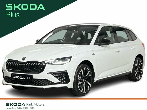 Skoda Scala Hatchback, Petrol, 2025, White