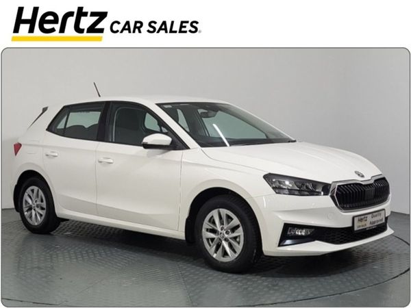 Skoda Fabia Hatchback, Petrol, 2024, White