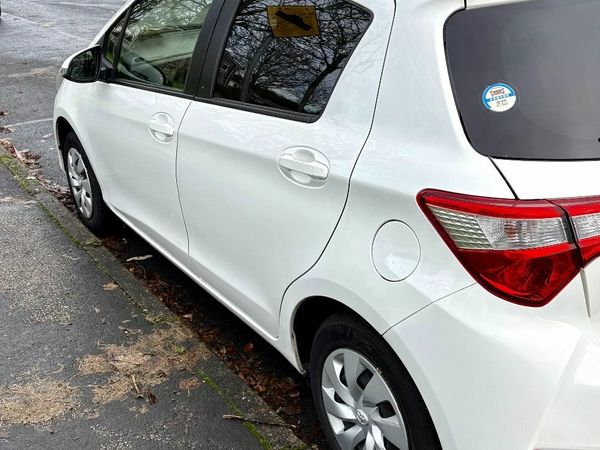 Toyota Vitz Hatchback, Petrol, 2019, White