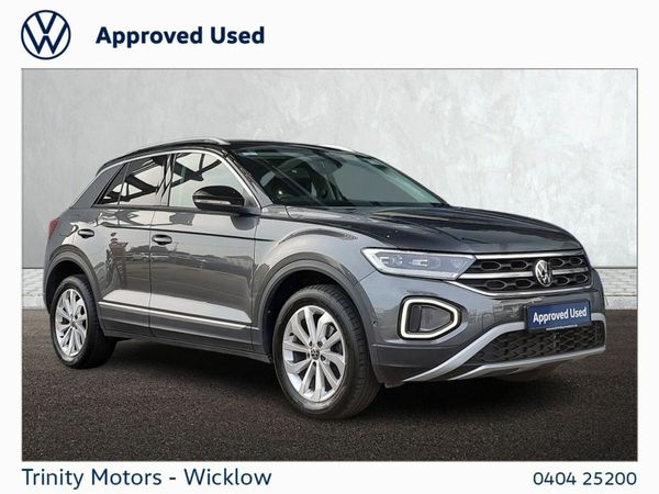 Volkswagen T-Roc SUV, Petrol, 2023, Grey